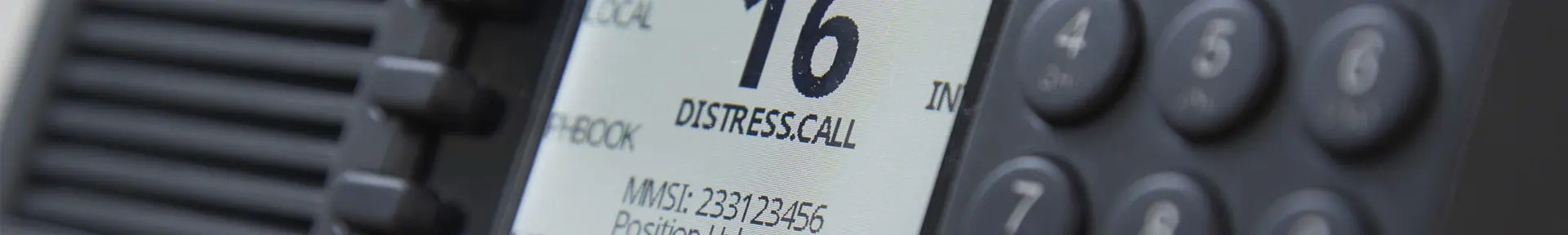 Close-up of the radio equipment in the radio comms centre