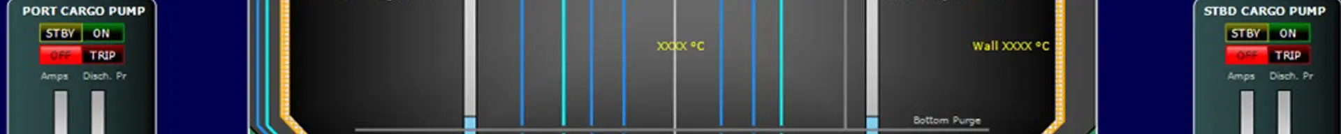 Screen shot of the LPG simulation program