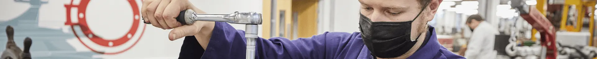 cadets in the engineering workshop