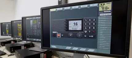 Operations room in the radio communications centre