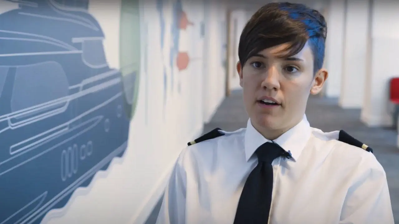 Elizabeth Stanley, former Warsash cadet