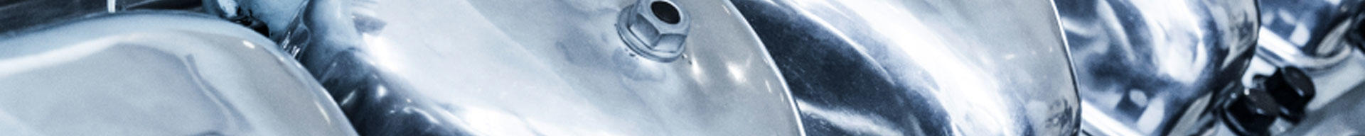 Very shiny machinery in a superyacht engine room